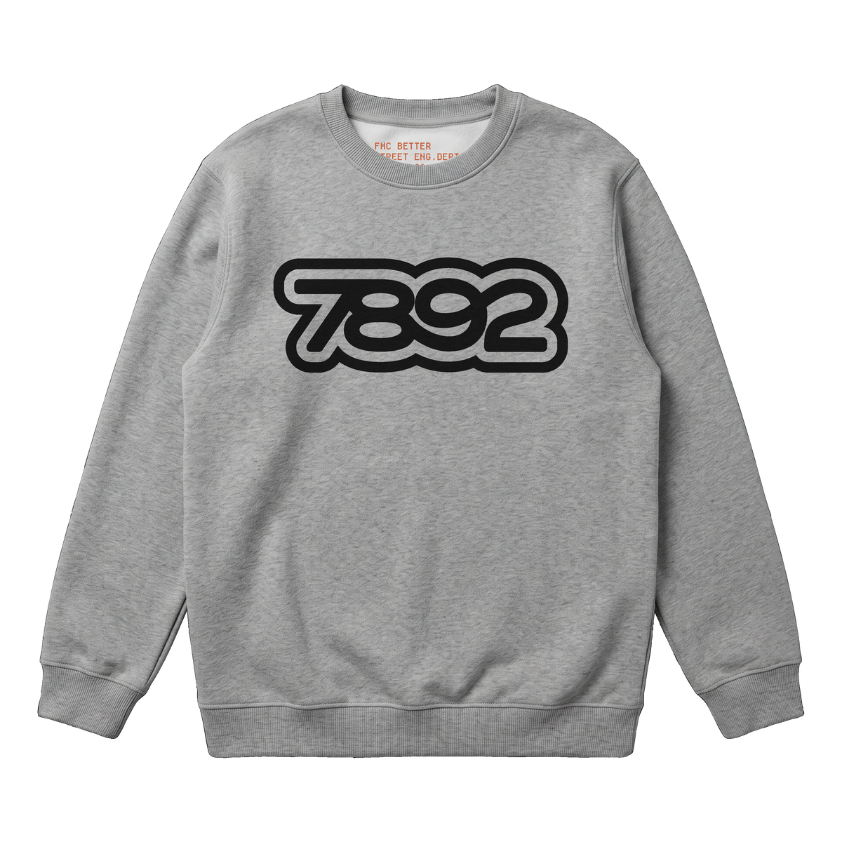 CREWNECK - 7892 - black label