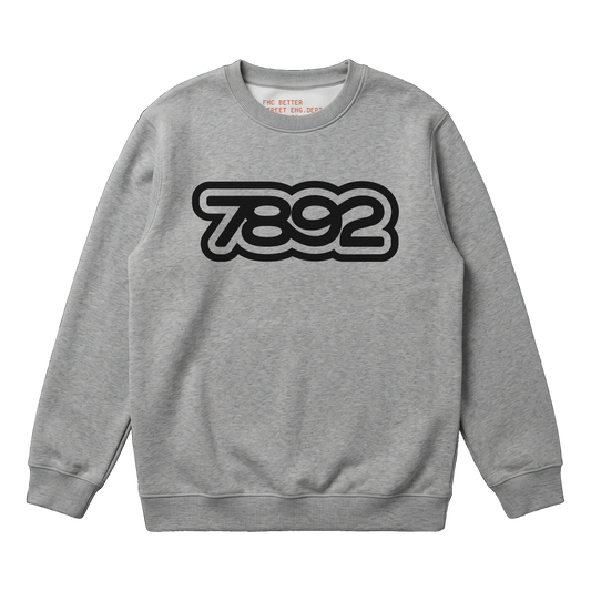 CREWNECK - 7892 - black label
