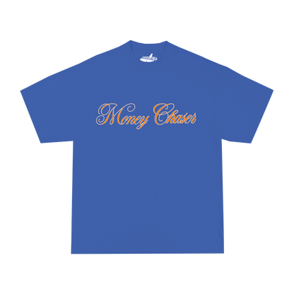 TEE - Script - Royal Blue